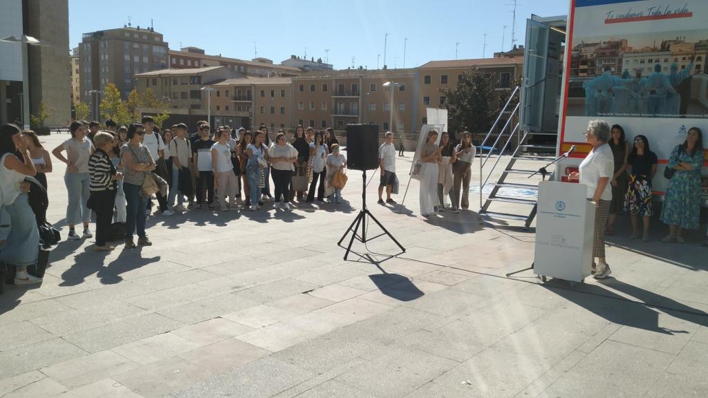 Presentación de la campaña 'Ruta enfermera. Te cuidamos toda la vida'