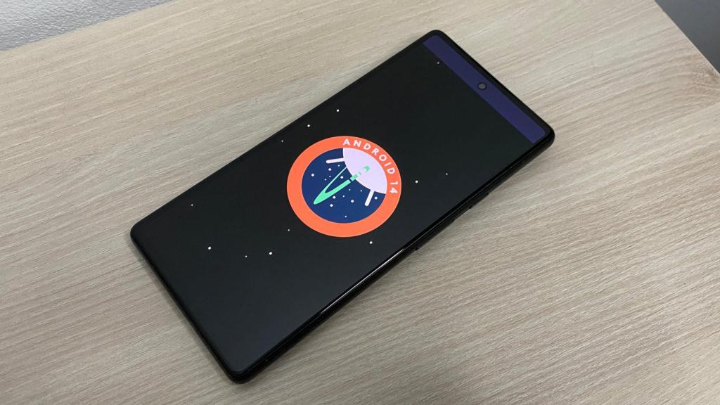 Android 14 en un Pixel 6