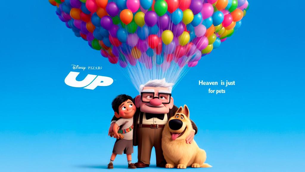 Así se crean posters de películas tipo las de Disney Pixar