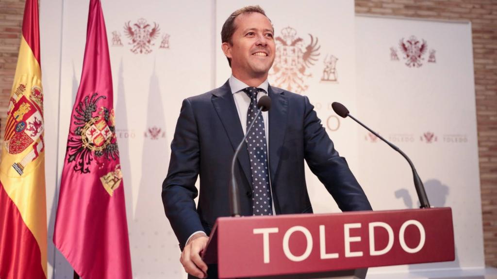 Carlos Velázquez, alcalde de Toledo, en una imagen reciente de Javier Longobardo