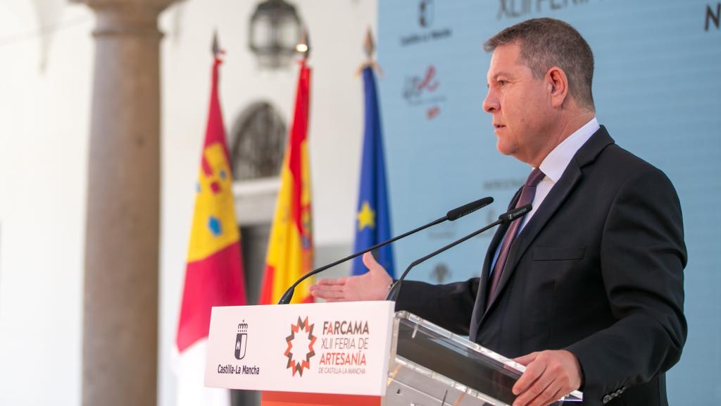 Emiliano García-Page, presidente de Castilla-La Mancha. Foto: JCCM.