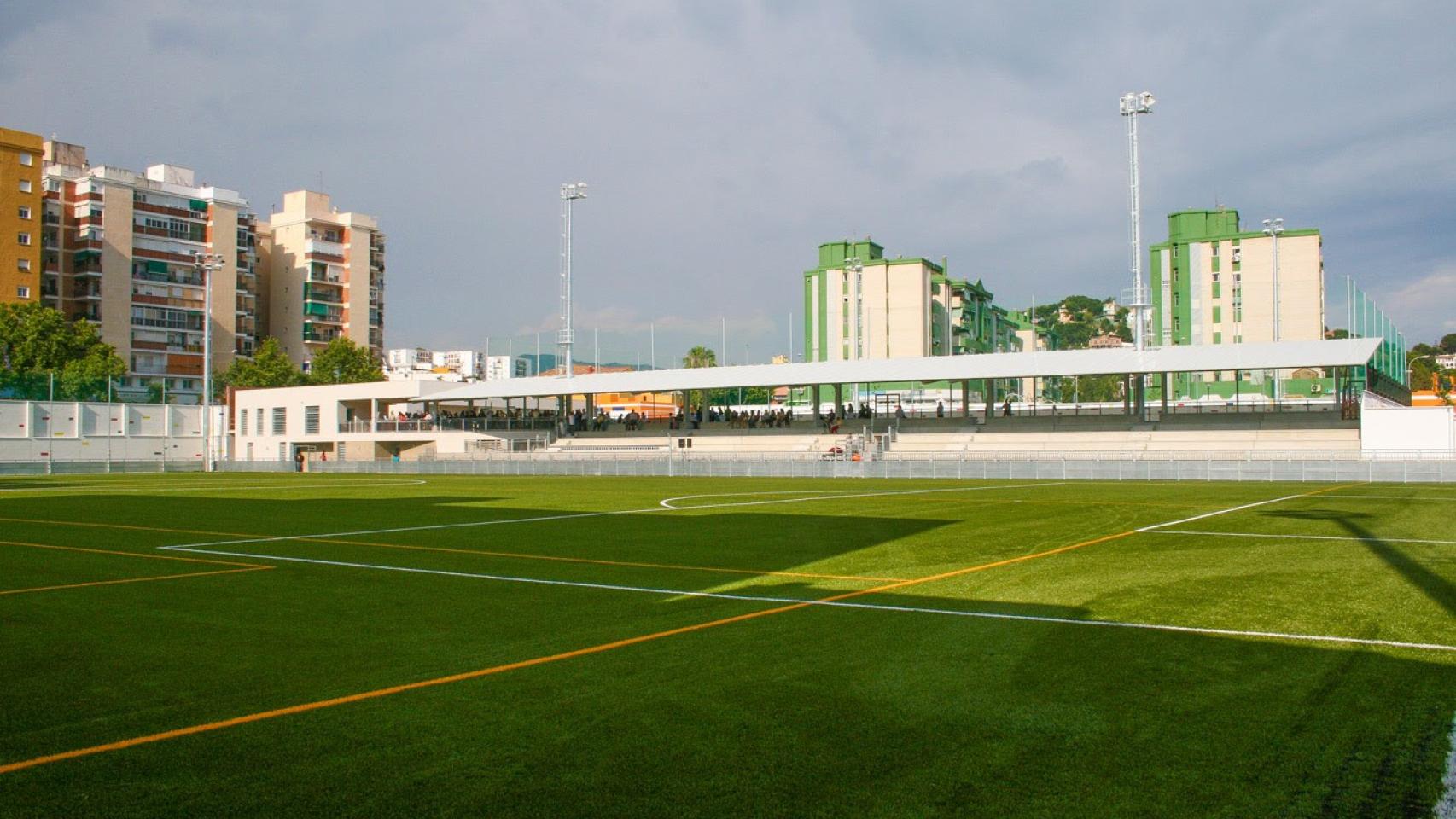 El campo de fútbol donde ocurrió todo.