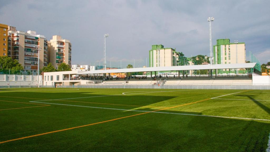 El campo de fútbol donde ocurrió todo.