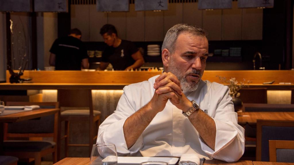 Álvaro Arbeloa, chef y propietario de Ta-Kumi.