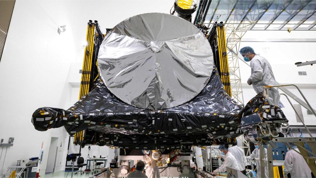 La nave Psyche en los laboratorios de la NASA