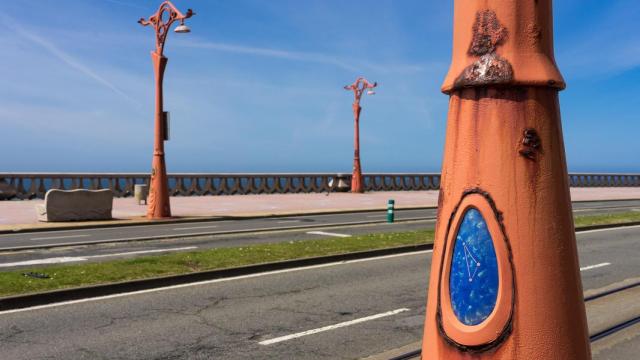 El Paseo Marítimo de A Coruña.