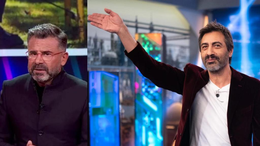 Jorge Javier Vázquez en 'Cuentos chinos' y Juan del Val en 'El Hormiguero'.