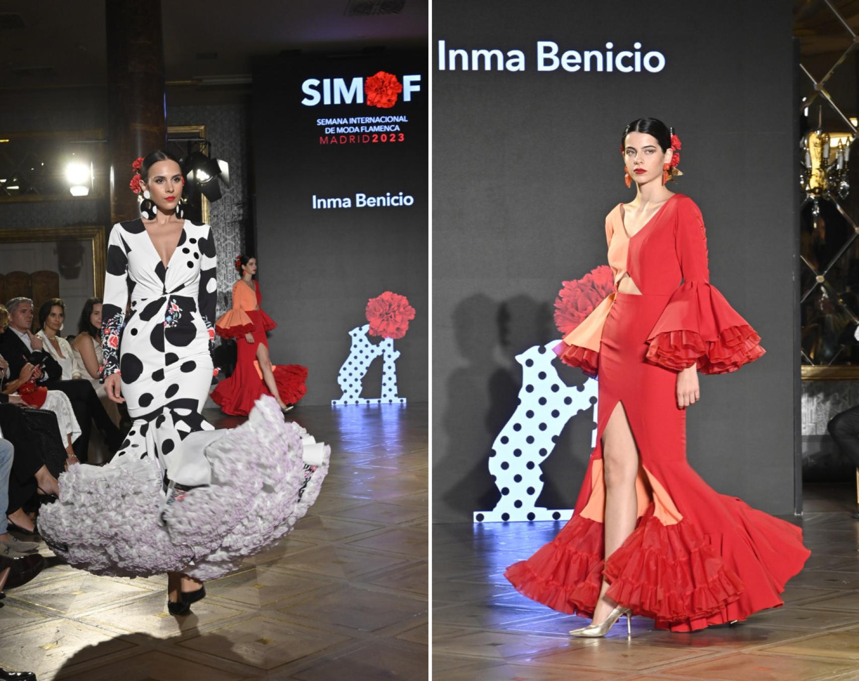 Trajes de las firmas Con T D'Touche e Inma Benicio en el desfile inaugural