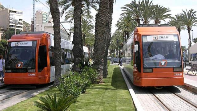 El TRAM de Alicante.