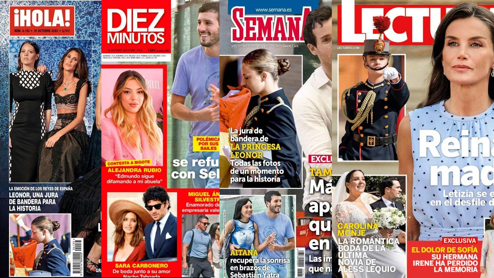 Las portadas de las revistas de los miércoles.