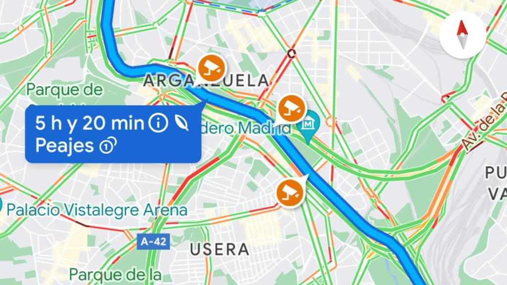 Radares en Google Maps