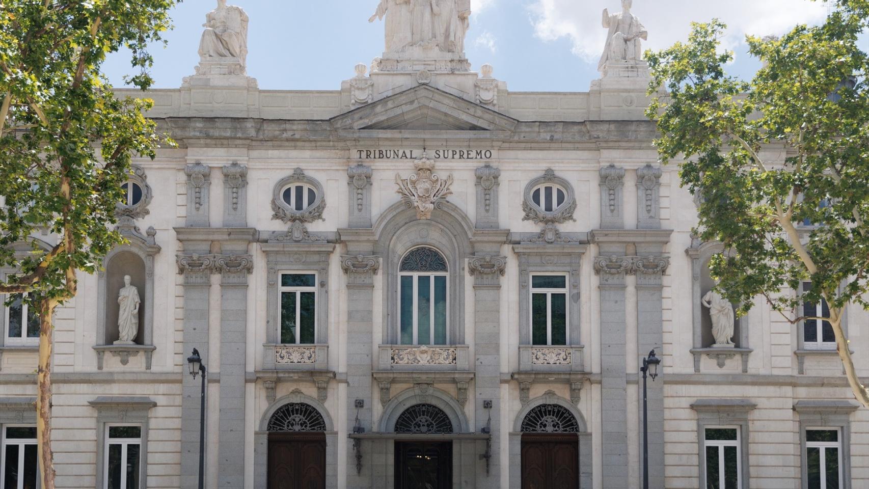 Fachada del Tribunal Supremo.