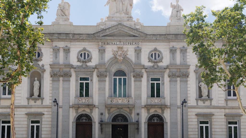 Fachada del Tribunal Supremo.