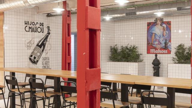 Interior del Mercado San Leopoldo.