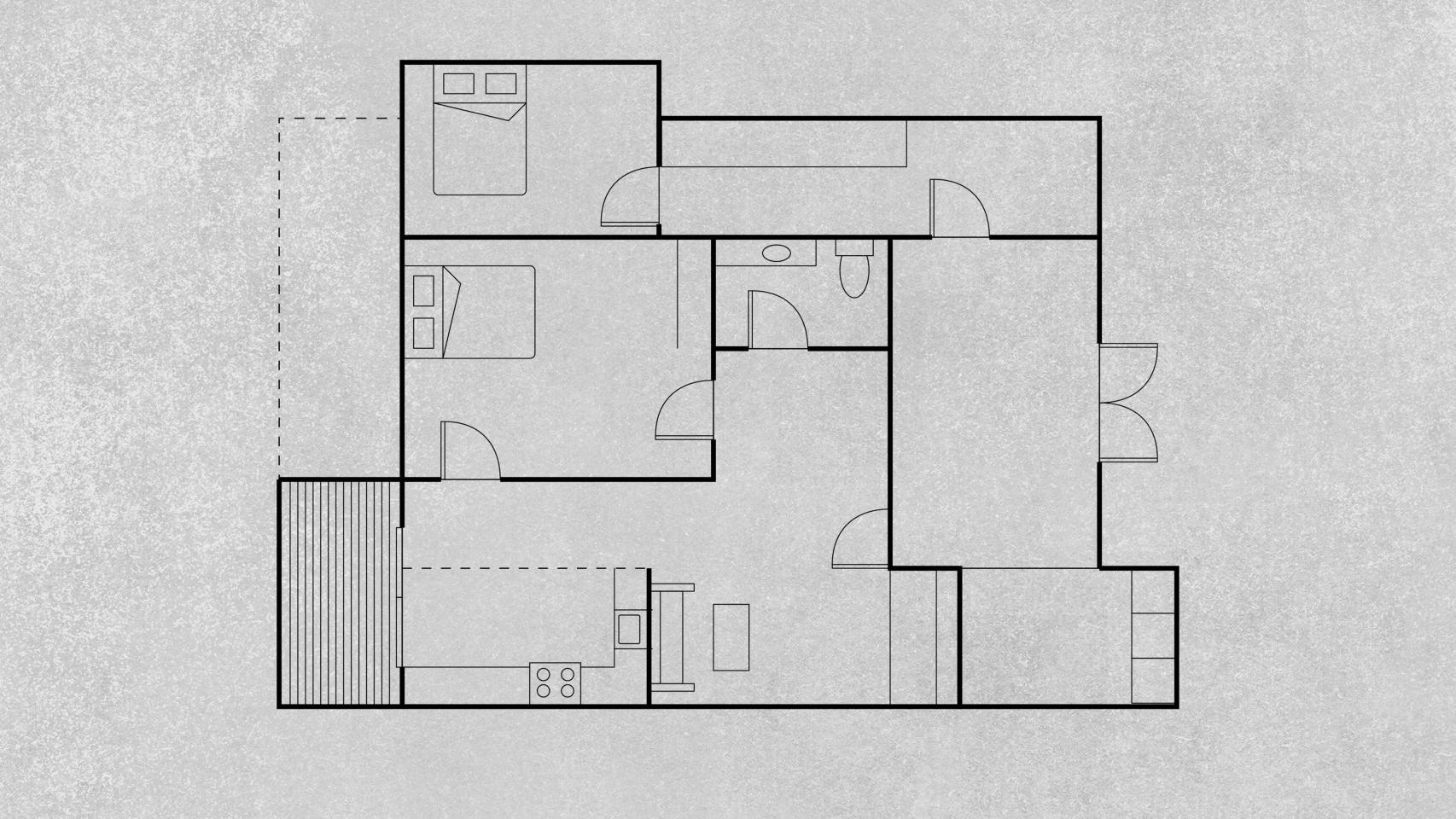 Plano de una casa.