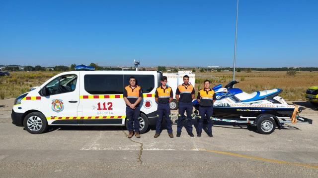 La representación de PC Ortigueira esta mañana en Madrid
