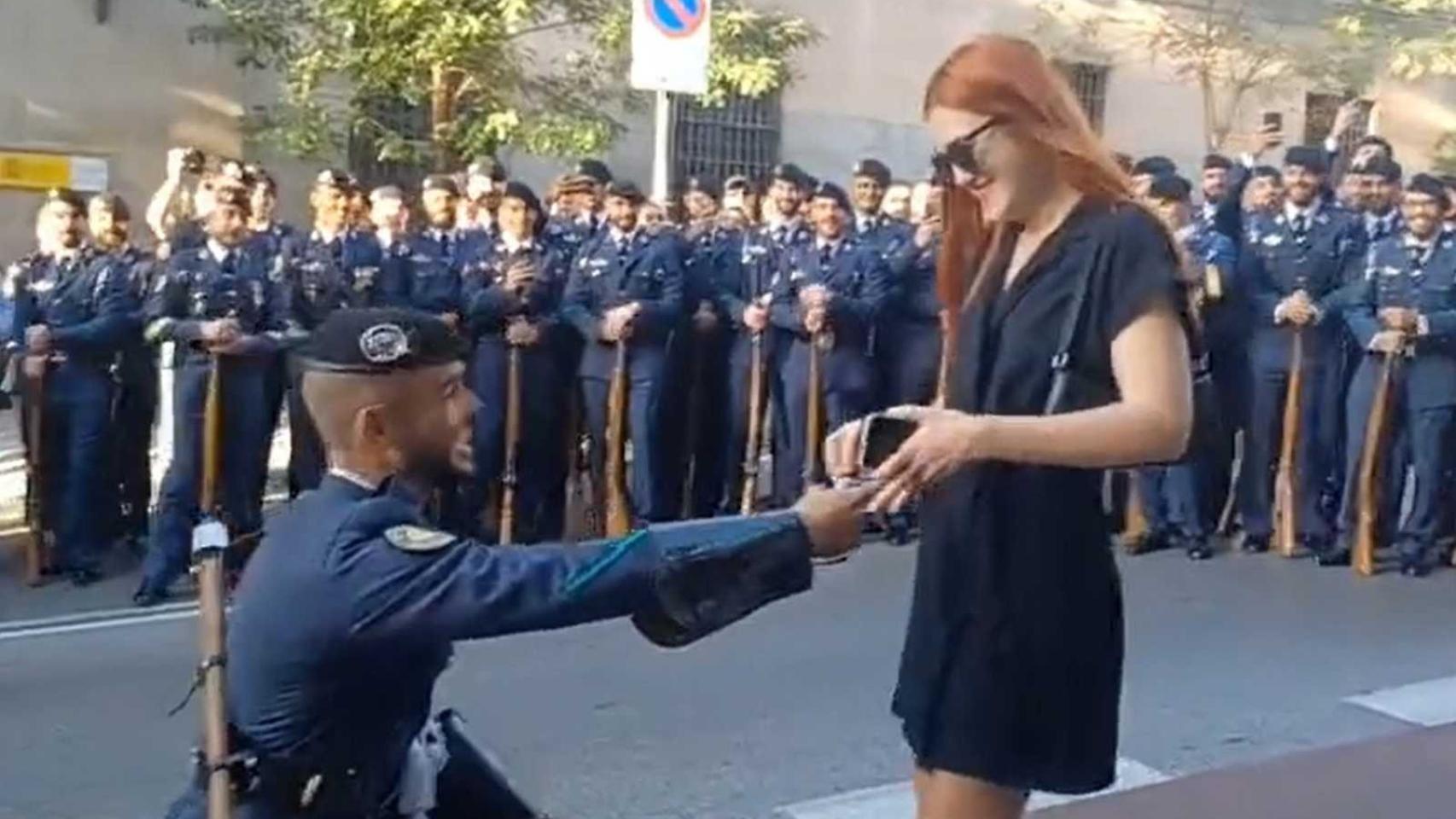 La pedida de mano este 12 de octubre en el Ejército del Aire.