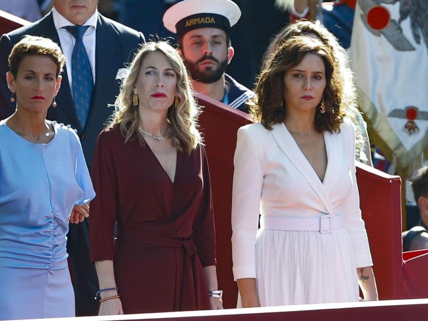 Isabel Díaz Ayuso, con vestido de Vicky Martín Berrocal.