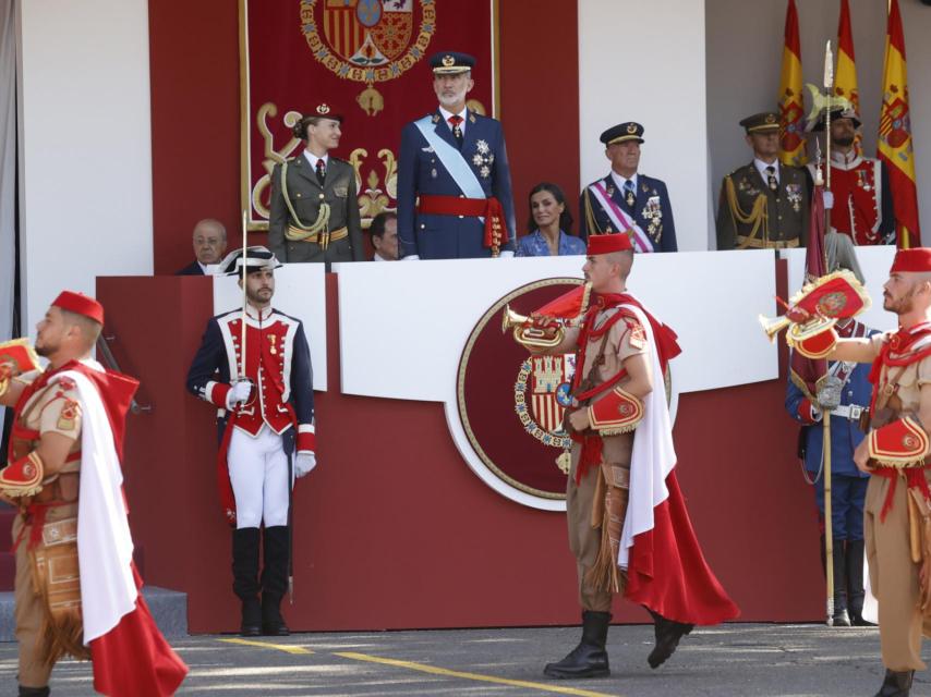 La Princesa, en un momento del desfile.