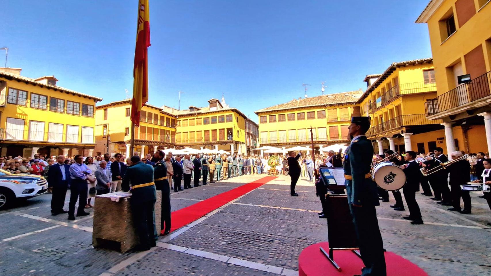 Tordesillas se viste de gala para celebrar el Día de la Hispanidad