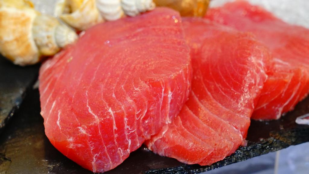 Unos filetes de atún rojo.