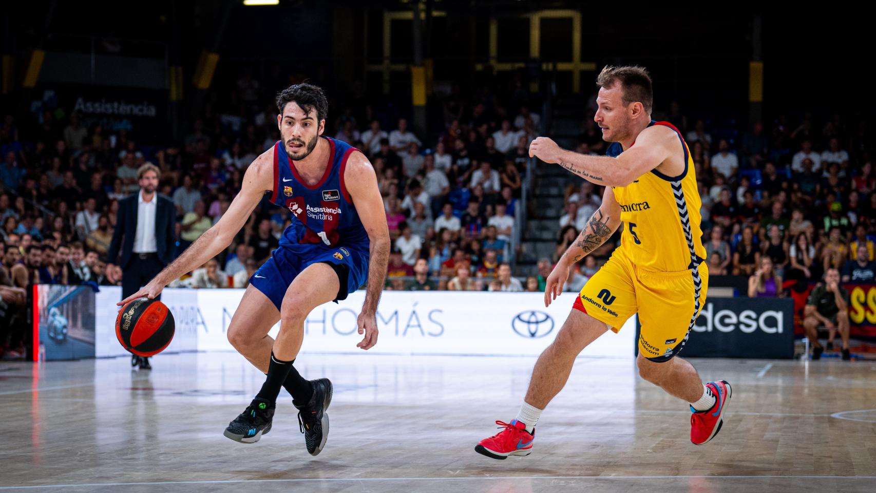 Alex Abrines en el último partido frente al Andorra