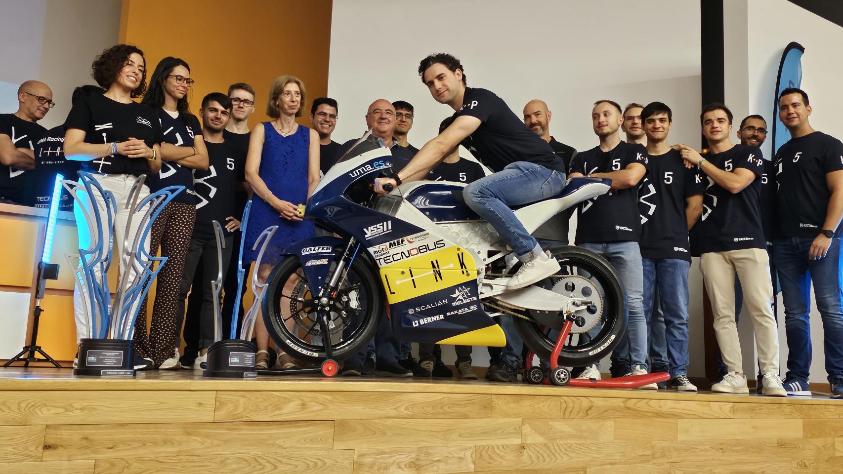 La moto del equipo UMA Racing Team.