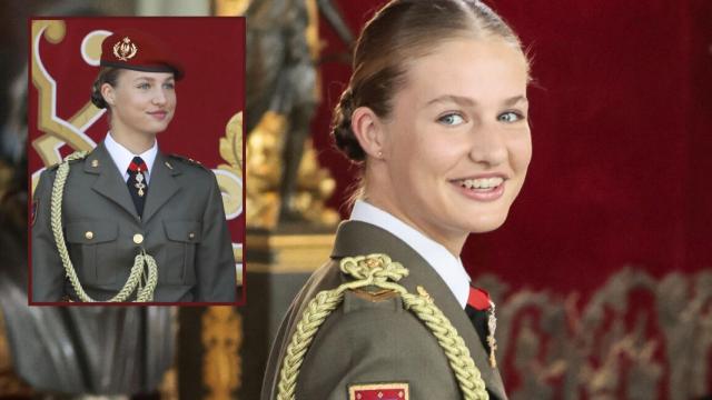 La Princesa, en el desfile y la recepción posterior.