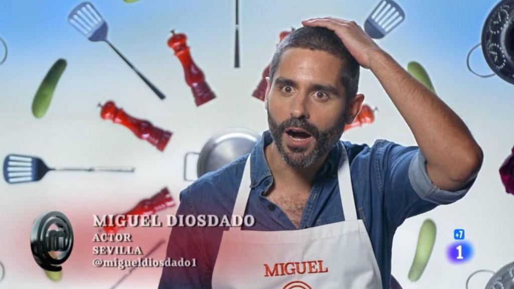 Miguel Diosdado en 'MasterChef Celebrity'.