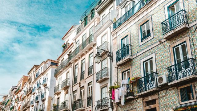Vista de una vivienda