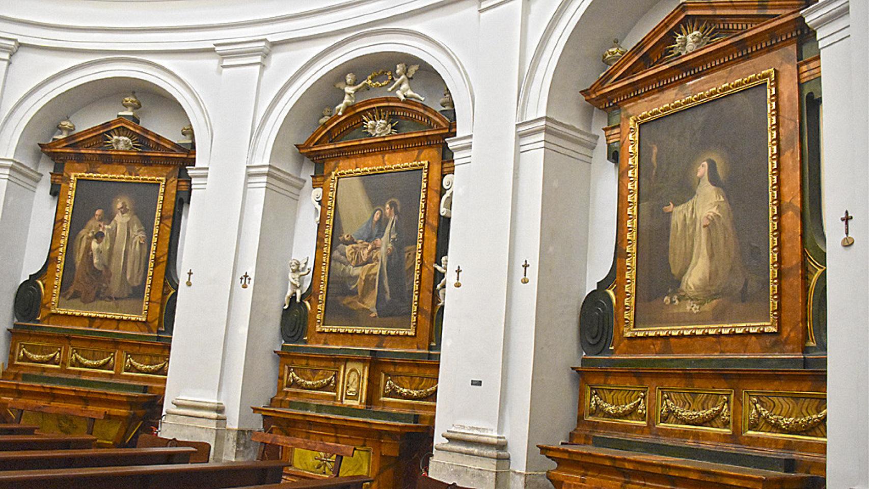 Los tres cuadros de Goya en el Museo de San Joaquín y Santa Ana