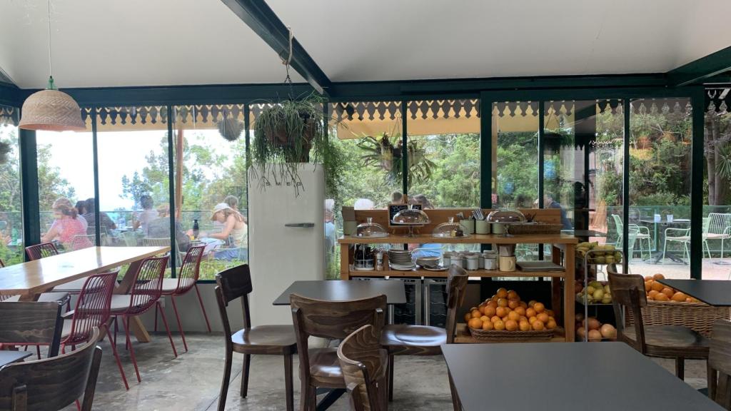 Un café con vistas