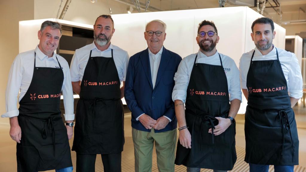 Joseán Alija, Rafa Zafra, Manuel Carreras, Germán Carrizo y Fernando Villasclaras