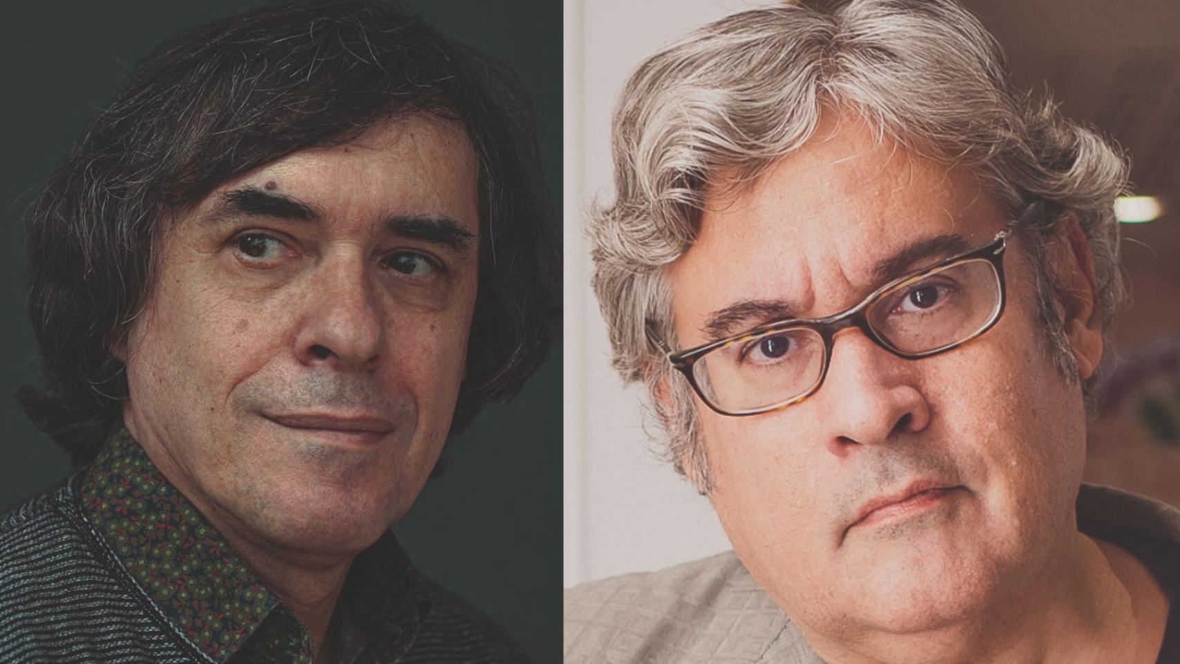 Mircea Cartarescu y Juan Manuel de Prada.