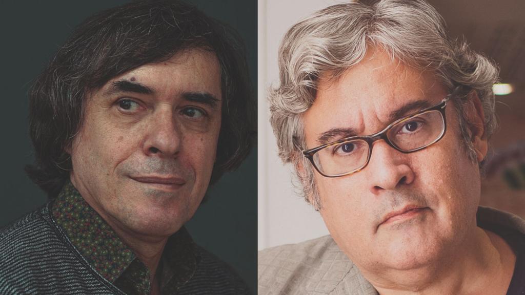 Mircea Cartarescu y Juan Manuel de Prada.