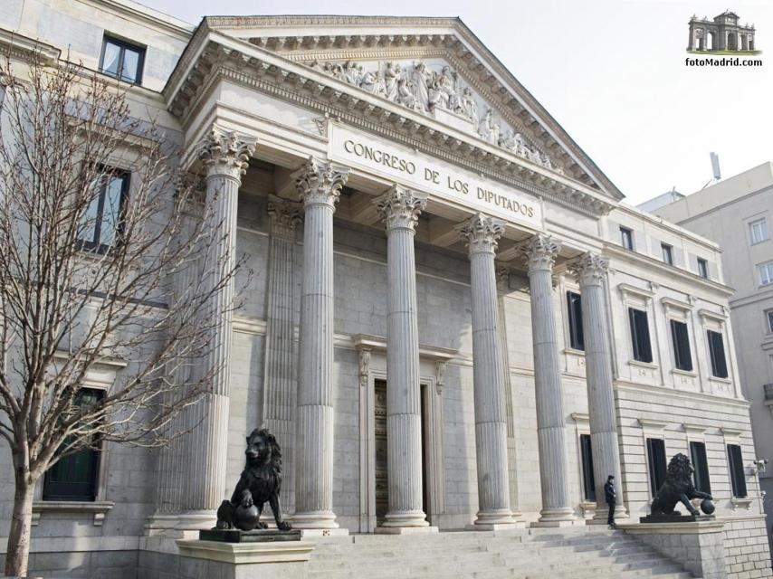 El Congreso de los Diputados.