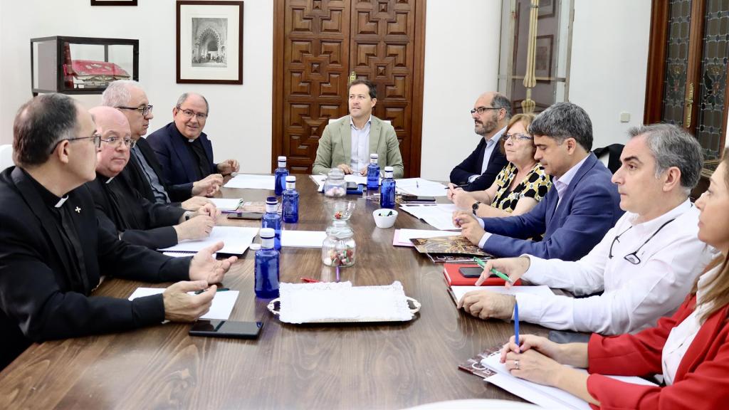 Reunión de Velázquez con el Cabildo de la Catedral. Foto: Ayuntamiento de Toledo.