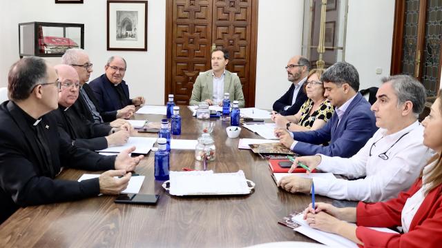 Reunión de Velázquez con el Cabildo de la Catedral. Foto: Ayuntamiento de Toledo.