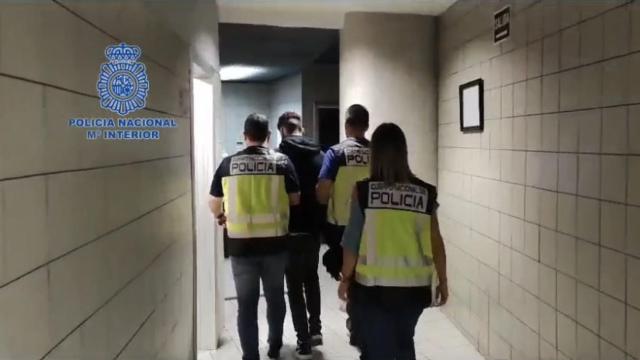 Una imagen de la detención.