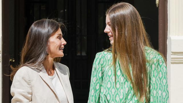 La reina Letizia y la infanta Sofía.