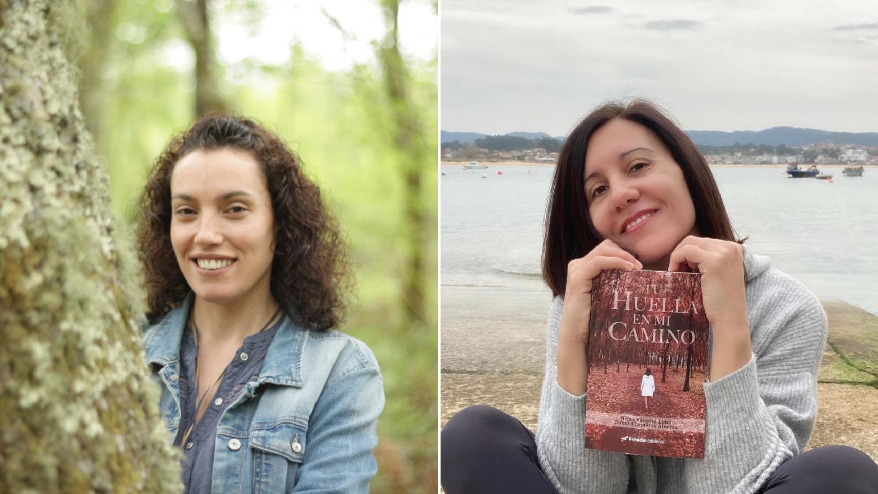 Las escritoras Nesa Costas y Teresa Chamorro.