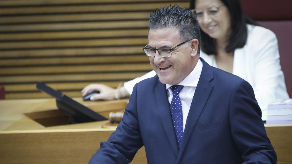 El portavoz de Obras Públicas del PP en las Cortes valencianas, Joserra González de Zárate, en una imagen de archivo. EE
