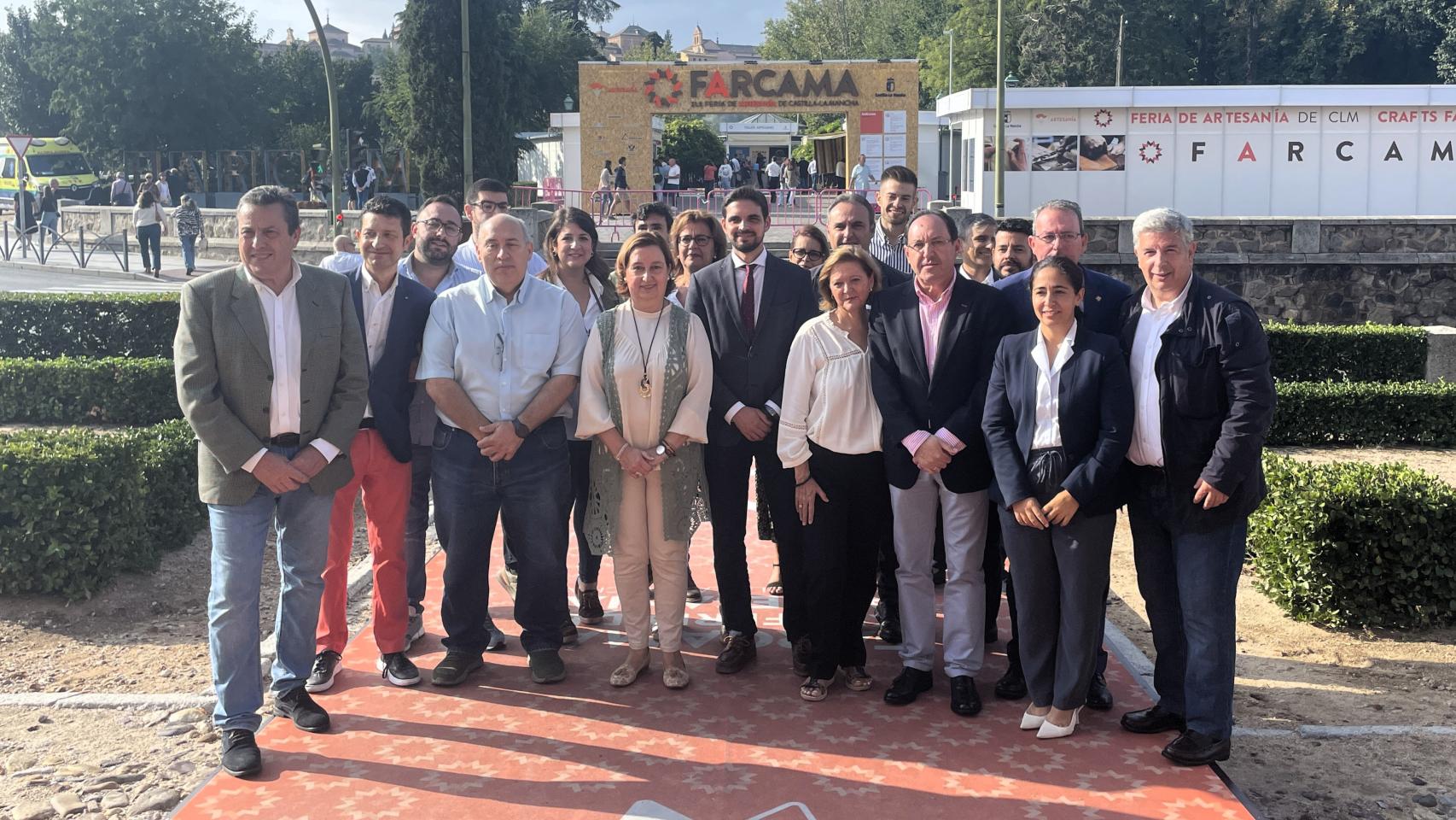 Visita institucional de la Diputación de Toledo a Farcama 2023