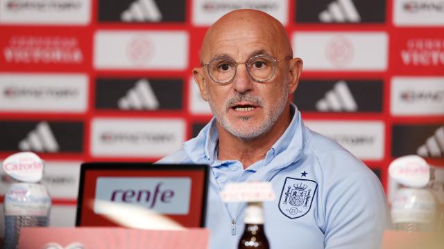 Luis de la Fuente, durante la rueda de prensa previa al choque ante Noruega