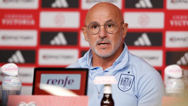 Luis de la Fuente, durante la rueda de prensa previa al choque ante Noruega