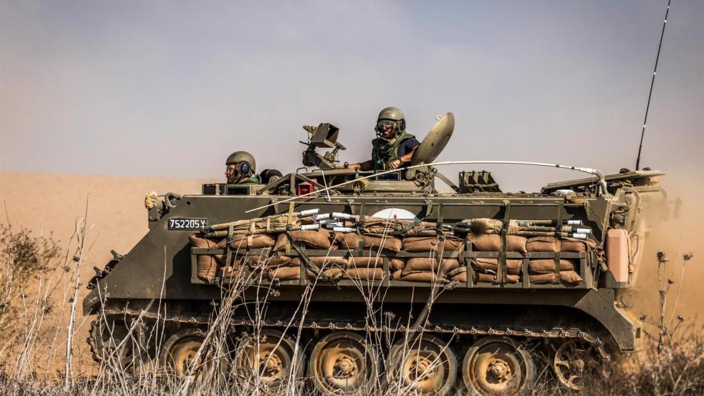 Tanque israelí en el conflicto armado entre Israel y Gaza. Foto: Europa Press