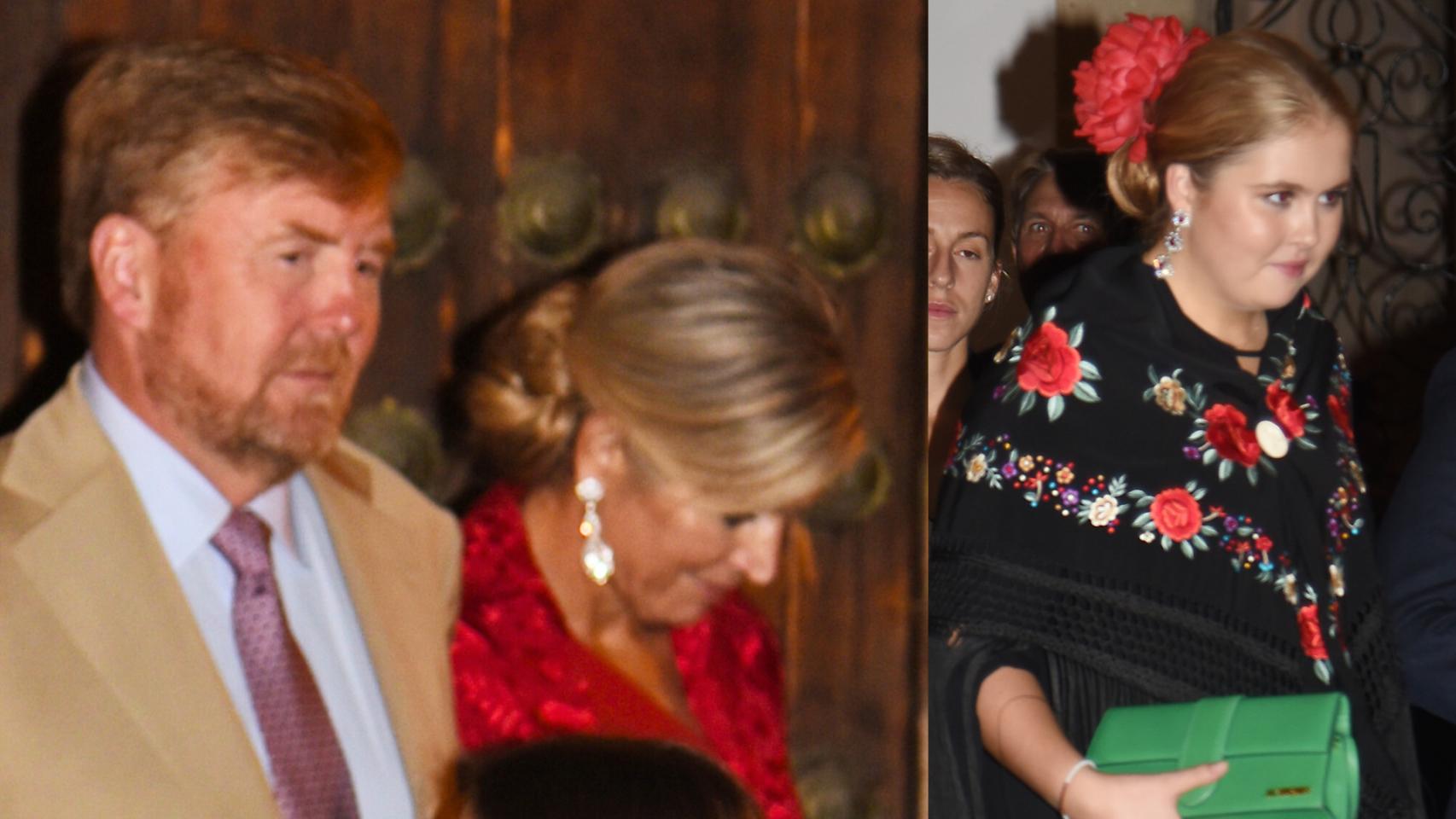 La Familia Real holandesa, en un montaje de Magas.