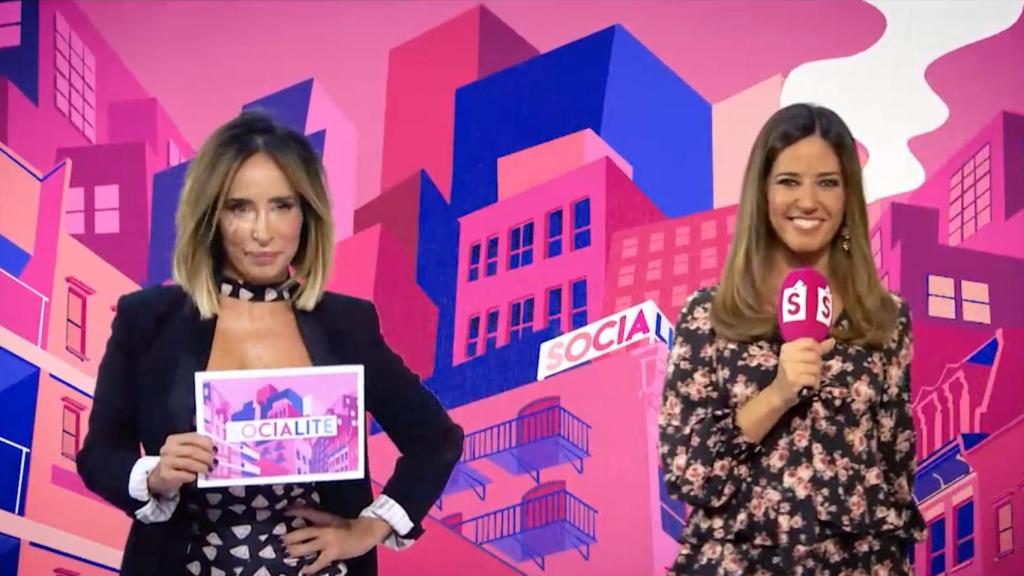 María Patiño y Nuria Marín en 'Socialité'.