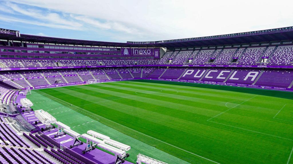 El estadio José Zorrilla, en Valladolid.
