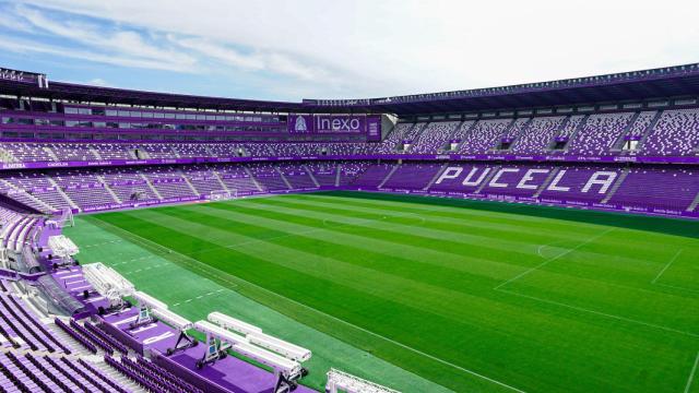 El estadio José Zorrilla, en Valladolid.